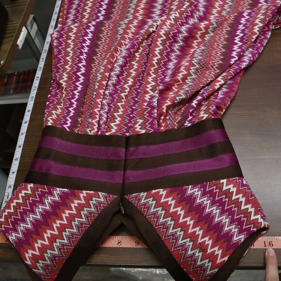 Kay Unger Babydoll Dress Womens 2 Multi Boho Resort Brunch Cocktail Going Out - Picture 12 of 16